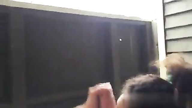 Big Booty Redbone Mixed Black Girl enjoys BWC action