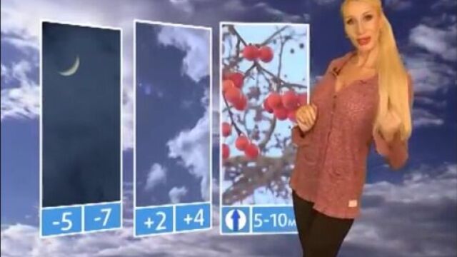 Жесть! Лариса Сладкова разделась! Прогноз погоды в Челябинске (на 24 марта)