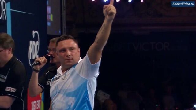 Gerwyn Price -- Blind 180!