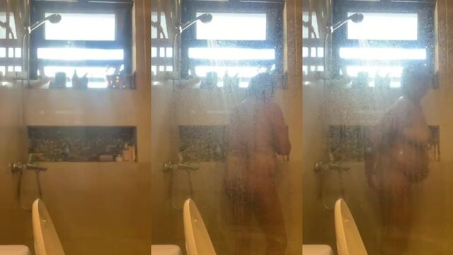 Fat and horny Asian BBW spreads and fucks, showcasing big tits