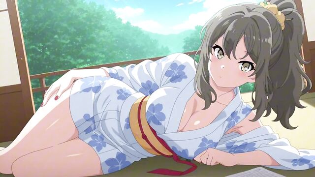 Bunny Girl Senpai gets tied up and pleasured in this hot hentai video