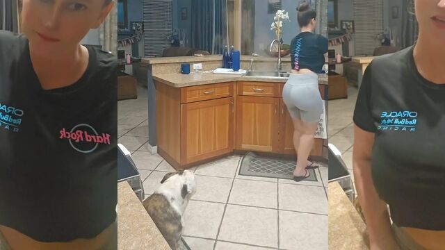 MILF Julie Vaughn gets her pussy railed on TikTok