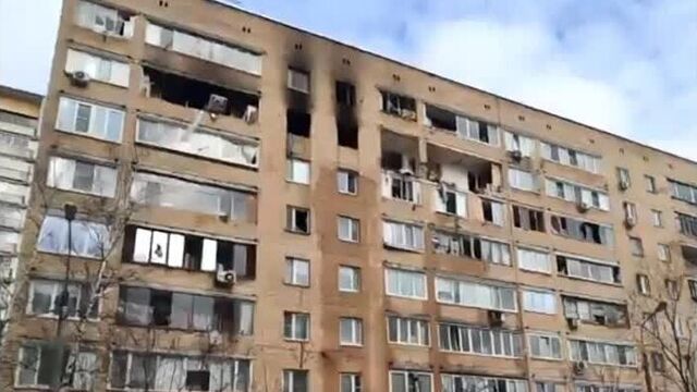Взрыв в жилом доме в Химках