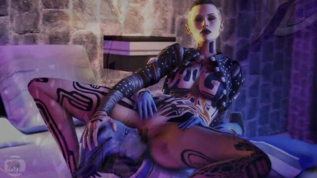 vk.com/watchgirls Rule34 Mass Effect Jack Liara sfm 3D porn lesbian sound 10min lordaardvarksfm