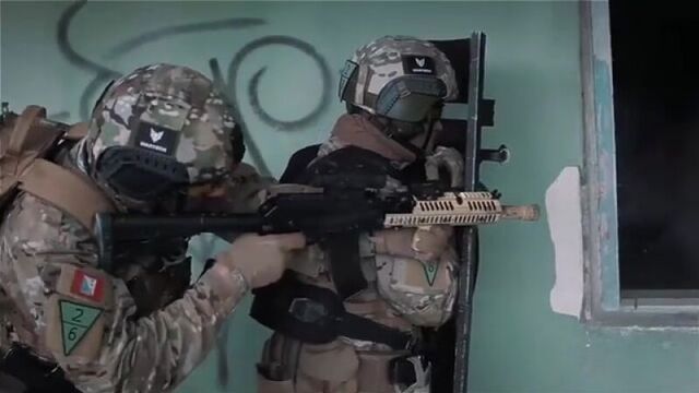 Беркут, снаряжение Wartech в действии