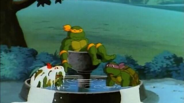 Черепашки Мутанты Ниндзя 4 Сезон 20 Серия «Злая черепаха» (1987)