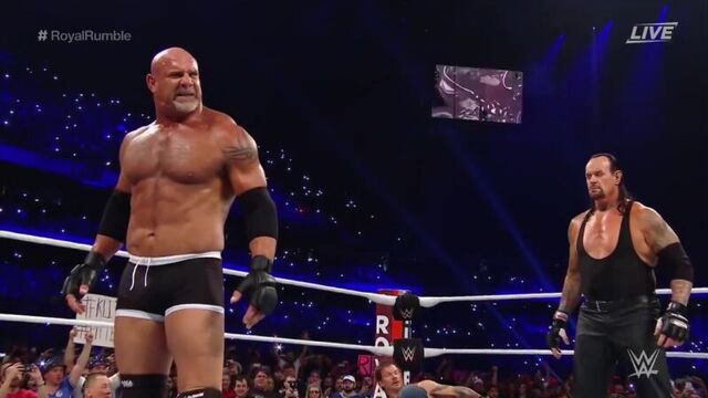 [РУС.: 545TV] WWE - Royal Rumble - Goldberg in 30 Man Match / 29.01.2017
