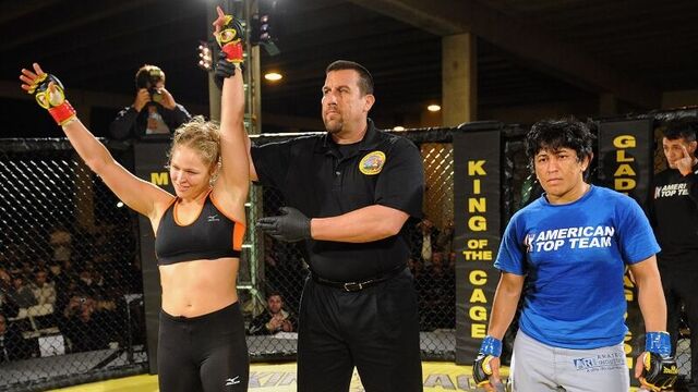 Ronda Rousey vs Ediene Gomes KOTC