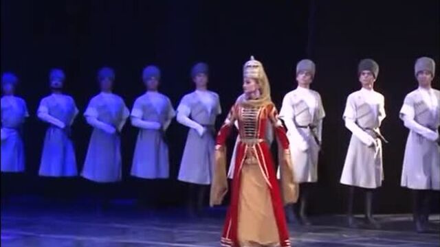 Ансамбль Нальмэс - Зафак (старинный адыгейский танец)