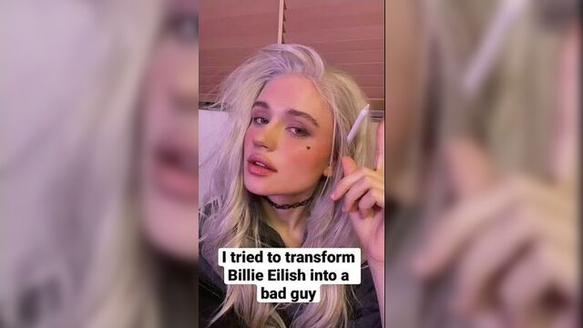 [JULIA GISELLA] I tried to transform BILLIE EILISH into a ✨seggsey bad boy✨