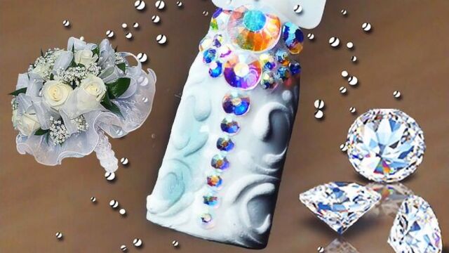 Свадебный маникюр: праздничный дизайн ногтей