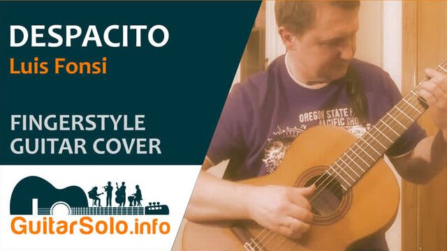 Despacito на гитаре. Ноты и табы