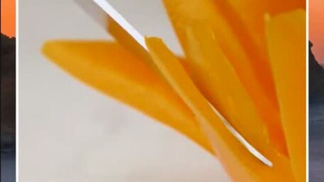 Красивая нарезка фруктов и овощей. Так и хочется попробовать. Всегда вкусно получается.