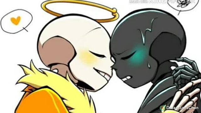 Nightmare x Dream edit [By Dream sans ] Sweet GoldDreams