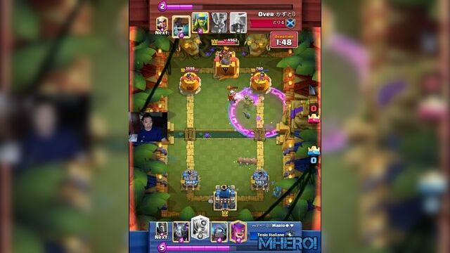[Tali Clash Royale] best Goblin Giant Sparky Rage Deck 