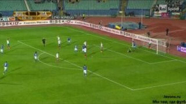 07.09.12. 1-ый тур Отборочного цикла на ЧМ-2014 - Болгария - Италия - 2:2. Обзор матча.