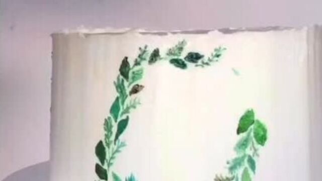 Рисуем на торте. Pauline School.