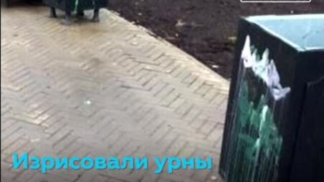 Подростки «изуродовали» Кочуровский парк