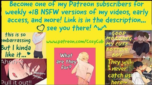 [Cozy Cub ASMR] "Best Friend" Caught you Simping in 4K [Lap Sitting] [Crush x You] [+16 m4a]