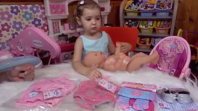 Беби Борн одежда и обувь для куклы купаем в бассейне Baby Born doll toy Clothing
