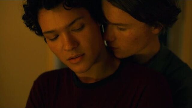 Young Royals/ Wilhelm and Simon - [kiss] fish scene/ S01E05