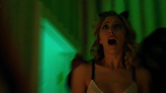 Alyx Libby, Elyse Dufour, Amber Neukum Nude & Sexy - The Night Sitter (2018) HD 1080p Watch Online