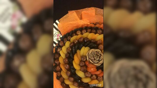 Букет из сухофруктов «Вихрь»