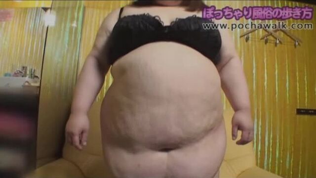 [Japanese SSBBW] 爆裂！ボディーあっぱく体 Belly(31) 巨腹肉動画