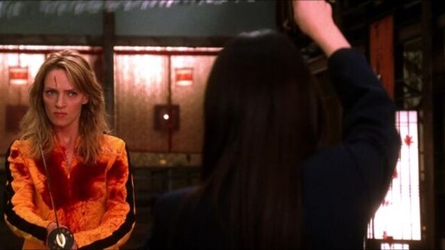 Черная мамба против телохранительницы Гого Юбари - Убить Билла [ Kill Bill: Vol. 1, Квентин Тарантино, Ума Турман, кино ]