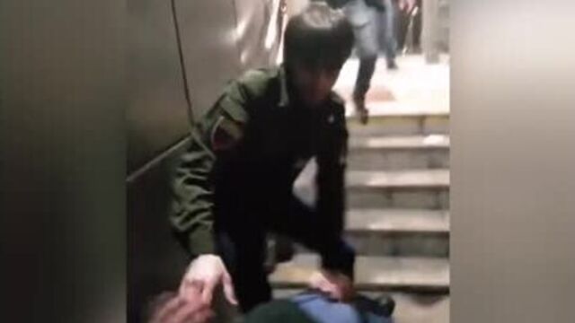 В Южном Тушино охранники недавно открывшейся Пятерки устроили драку с клиентами