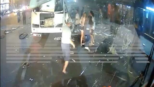 Взрыв автобуса