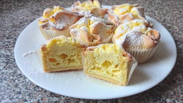Итальянские пирожные Соффиони(Ингредиенты под видео) | Больше рецептов в группе Десертомания
