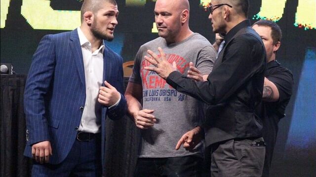 Хабиб Нурмагомедов - Тони Фергюсон бой на UFC 223