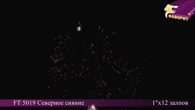 Батарея салютов Северное сияние (FT 5019)
