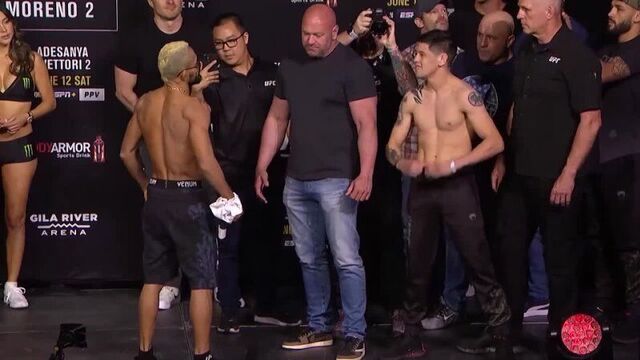 Дейвесон Фигередо vs Брэндон Морено - Битва взглядов перед UFC 263