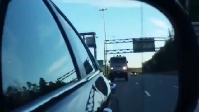 Дакаровский КАМАЗ на трассе