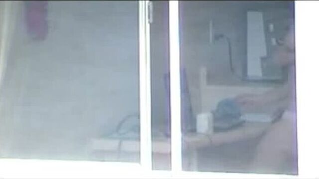 Window Voyeur Teen naked