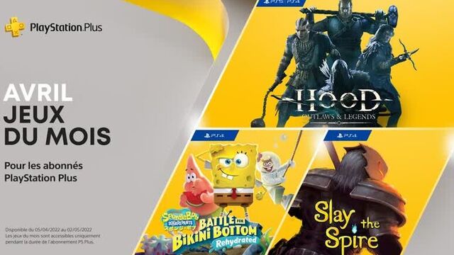 PS Plus апрель 2022 года