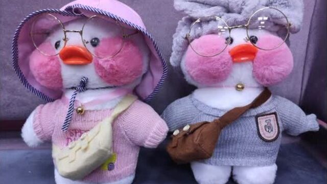 Мягкая игрушка Уточка Ла-ла фан-фан (Lalafanfan)
