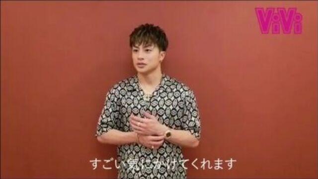 EXILE Alan Shirahama Vivi” answered some quick questions.
