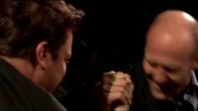Jimmy Fallon and Jason Statham Arm Wrestle (Late Night with Jimmy Fallon)