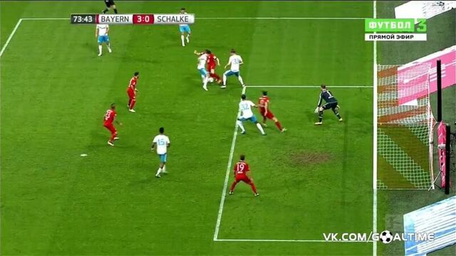 Бавария - Шальке 3:0. Обзор матча. Германия. Бундеслига 2015/16. 30 тур.