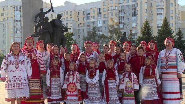 Ансамбль Околица поздравляет В. В. Путина с днем рождения