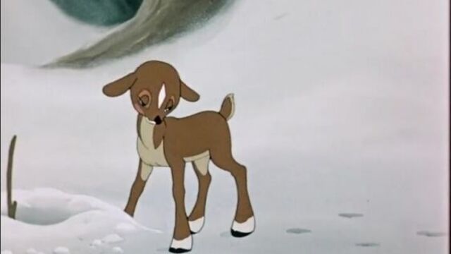Храбрый оленёнок (1957,мультфильм,СССР,0+) Лицензия / HD720