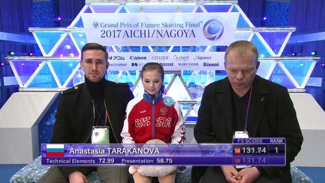 Анастасия Тараканова - ПП- ISU JGP Final 2017