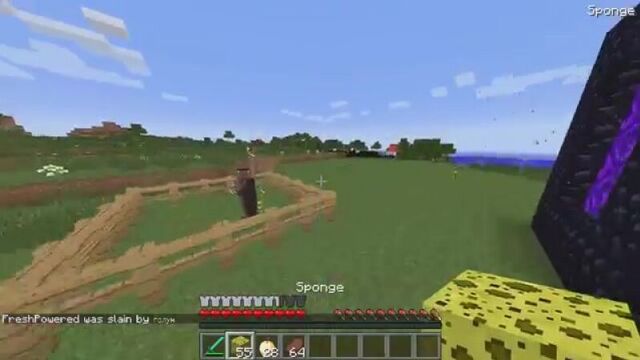 неудачник НУБ ПРОТИВ МУТАНТ ГАСТ в МАЙНКРАФТ троллинг нубика в minecraft мультик : нуб и про фреш