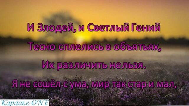 Ария Я Не Сошел С Ума (Караоке версия Full HD)