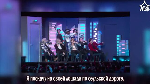 Lil Nas X — Old Town Road \ Rodeo (feat. BTS, Diplo, Mason Ramsey, Billy Ray Cyrus & Nas)' GRAMMY [рус.саб]