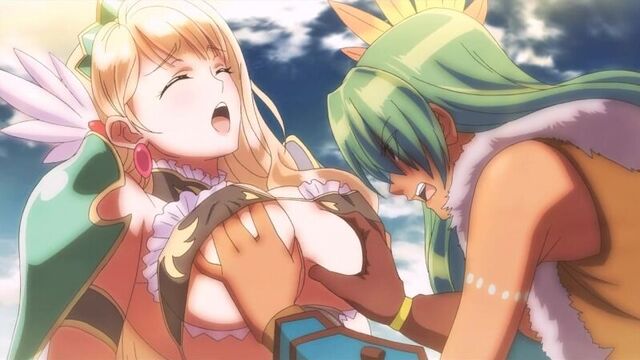 Бикини-воины / Войны бикини / Воины в бикини / Bikini Warriors - 8 серия (Озвучка) [Kaon]