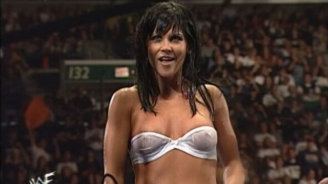 WWF Armageddon 1999 - Evening Gown pool match for the WWF Women's Championship - Miss Kitty vs Jacqueline vs B.B. vs Ivory